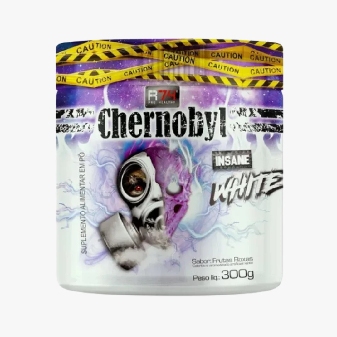 CHERNOBYL INSANE WHITE R74 SEM ESTIMULANTES - 300G